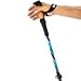 Atlapa Sports Grey Trekking Poles with Cork Grips 2 pcs of Strong Adjustable Flip Lock Lightweight 7075 Aluminum Collapsible Cork Trekking Pole for Hiking Trekking Hunting Includes Tips and Bag