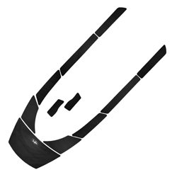 BlackTip Jetsports Traction Mats for Yamaha FX 140/160 FX Cruiser 2002-2008 (Black Marble)