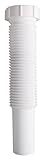 LDR 506 6253 Polypropylene Flexible Extension Tube, 1-1/4-Inch x 12-Inch
