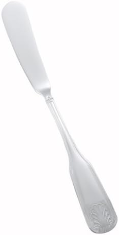 Winco 12-Piece Toulouse Butter Spreader Set, 18-0 Extra Heavy Weight Stainless Steel