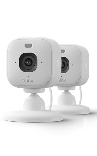 Blink Mini 2K+ (neueste Generation) | Sicherheitskamera mit Netzstecker für zuhause | 2K-Videoauflösung, 4-fach-Zoom, Nachtsicht in Farbe | Funktioniert mit Ale