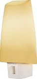 Lights By Night Manual On/Off Night Light, Incandescent, Plug-In, Soft White, White Shade, Ideal for Bedroom, Bathroom, Hallway, Stairs, Pantry and Laundry Room, 52194