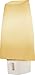 Lights By Night Manual On/Off Night Light, Incandescent, Plug-In, Soft White, White Shade, Ideal for Bedroom, Bathroom, Hallway, Stairs, Pantry and Laundry Room, 52194