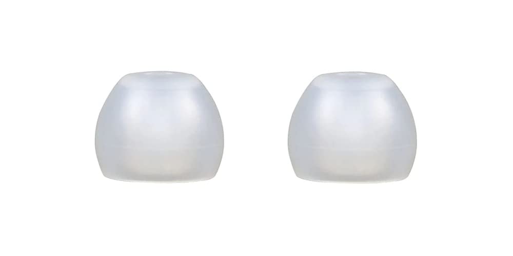 final - Clear Silicone Type E Eartips Kit with Case and Nozzle Adapter Compatible With 1More, AKG, Audio-Technica, Beats by Dre, Campfire Audio, Empire Ears, Shure, Sony, Westone (Extra Small)