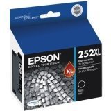 2 X Epson 252XL, Black Ink Cartridge, High Capacity (T252XL120)