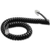 RCA-4Line-Phone-Black-9Foot-Handset-Cord - 13 inches long / 9 foot when stretched