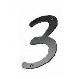 Handmade Forged Iron House number 3