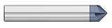 Titan TC87807 Solid Carbide Chamfer Mill, 4