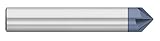 Titan TC87804 Solid Carbide Chamfer Mill, 4