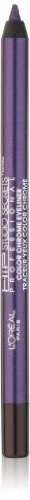 L'Oreal Paris HiP high intensity pigments Chrome Eyeliner, Violet Volt, 0.03 Ounces