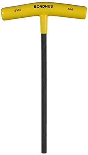 Bondhus 15313 5/16" Hex Tip T-Handle w/ProGuard