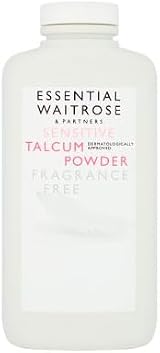 Giftoluxe Waitrose Sensitive Talc Powder Fragrance Free 250g Pack of 2 Men Women view 3