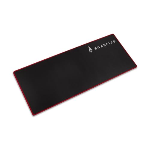 Silent Flight 680 Gaming Alfombrilla para Mouse I 680mm x 280mm x 3mm I Mousepad Large I Antideslizante I Superficie con microtextura I Accesorios Gaming I Powered by Verbatim