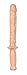 Doc Johnson Classic - The Manhandler - 14.5 Inch - 9.5 Inch Usable Length - Dildo with Handle - White