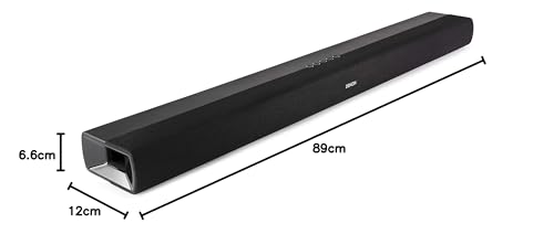 Denon DHT-S216 TV Soundbar mit Subwoofer, DTS Virtual:X, 4K UHD, HDMI ARC, Bluetooth, optischer Eingang - Schwarz 7