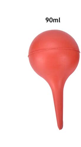 Blue Stones Rubber Suction Ear Washing Syringe Squeeze Bulb Rubber Refillable Bottles Laboratory Tools Vacuum Blower
