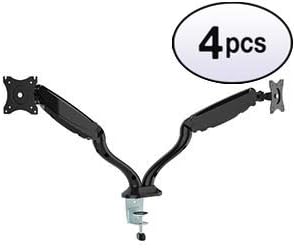GOWOS (4 Pack) Counter Balance Desktop Dual Monitor Mount LDT09-C024