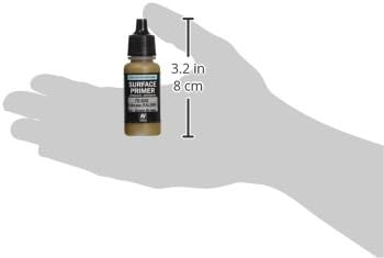 Vallejo Model Color 17 ml Polyurethane Primer - German Green Brown, 17 ml (Pack of 1) - Image 3