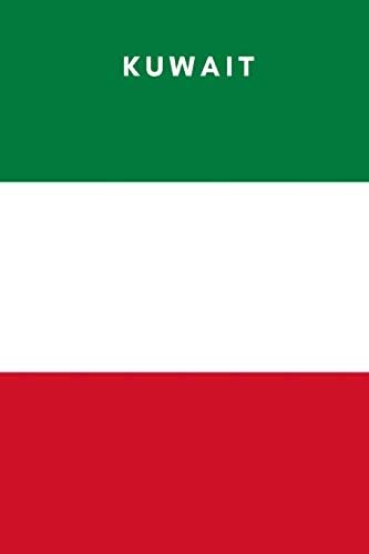 Kuwait: Country Flag A5 Notebook to write in with 120 pages