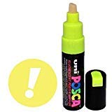 Uni Posca Paint Marker PC-85F - Fluorescent Yellow