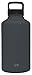 Simple Modern 40oz Water Bottle, Insulated Reusable Wide Mouth Stainless Steel Metal Flask with Handle Lid, Graphite