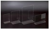 Ref.47801 Double Sided Sign Holder, T-Shaped, A4 Vertical