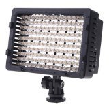 ePhoto DV160 160 LED 5400K Pro Super Bright Dimmable Camera Video Shoe Mount Light Panel with 3 Filters