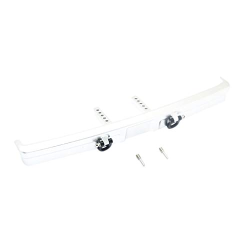 DDLmax RC Car Accessories, Metal Front Bumper w/D Rings for Traxxas TRX4 Ford Bronco 1/10 RC Car