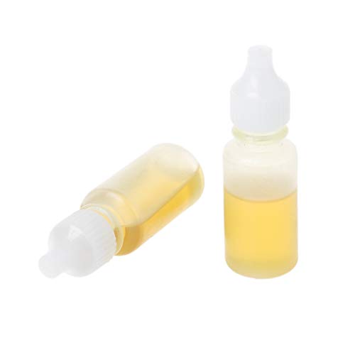Junlinto 2pcs 10ml Bicycle Chain Flywheel Lubricat Mechanical Bearing Lube Silicone Oil