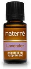 Lavender Essential Oil 15ml Naterre - 100% Pure Therapeutic Grade, Kid Safe, - Highest Organic Quality, Aromatherapy, Natural Product- Diffuser &amp; Humidifier Friendly