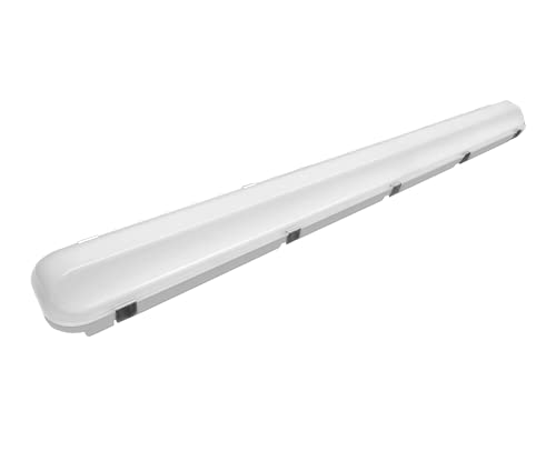 LED Feuchtraumleuchte 120cm, 60w, IP65, 7200lm, Neutralweiß 4000K, Wasserfest Kellerleuchte, Werkstattleuchte im…