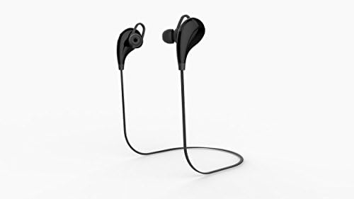 ISBAL(TM) Bluetooth Headphone Bluetooth Headset In-Ear Wireless earphone CSR4.1 Sweatproof Sports Running Noise Cancellation support iphone5 iphone5s 5c 6s iphone7 SamsungS5 S7 Android Phone (Black)