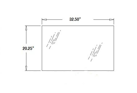 F44630 New Case Backhoe Lower Rear Window Glass 580D 580E 680L 780B 780C 780D ++