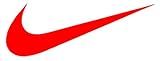 Nike Swoosh Logo Vinyl Sticker Decal-Red-4 Inch