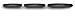 Beauty Molly Superior Silicon Penis Cock Ring Set Crings Erection Enhancing c-Ring for Men Adult Sex Toys, 3 Rings