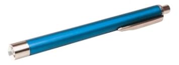 Profi Pupillenleuchte aus Aluminium BLAU Diagnostikleuchte