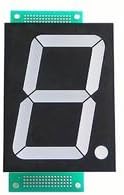 AVAGO TECHNOLOGIES HDSP-3601 DISPLAY, SEVEN SEGMENT, 7.6MM, GREEN (50 pieces)