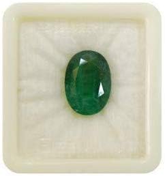 Lab Certified Untreated Unheated 9.25 Ratti / 8.65 Carat Colombian Panna Emerald Rectangle Gemstone