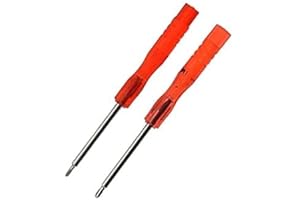 GGZONE Tri-Wing Screws for Game Boy Advance Color Y Cross Screws Kit for GBA GBC GB Shell Housing Console Screws W/ Screwdriver Tool (Screwdriver)