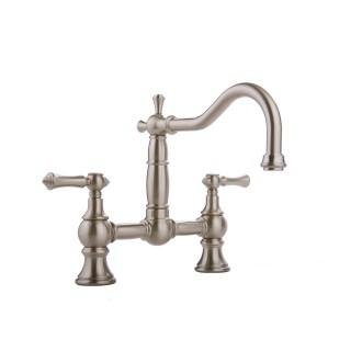 Graff G 4840 Lm15 Pn Canterbury Bridge Kitchen Faucet Polished