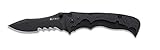 Columbia River Knife and Tool 1091K My Tighe Assisted Opening Folding Black Knife with 3.6-Inches Blade