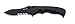 CRKT My Tighe Assisted Opening Folding Black Knife with 3.6-Inch Blade 1091K