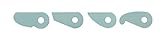 Robert Sorby RSTM-TIP4567 Turnmaster Pack of 4 High Speed Steel HSS Cutters: French Curve, Teardrop, Mushroom, Dovetail/Box
