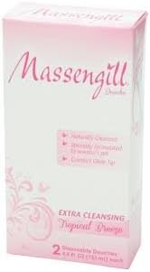Massengill Extra Cleansing Tropical Breeze Fragrance Disposable Douche 4.5 oz. 2-Count (Pack of 3)