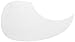 Kmise Z0127 Clear Color Adhesive Acoustic Guitar Pickguard PVC Tear Drop Shape
