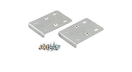 Kitchen Cupboard Door Hinge Repair Kit Includes 2 Plates And