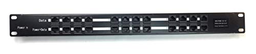 image for WiFi-Texas WS-POE-12-1U passive 12 Port Power over Ethernet Injector P