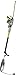 Earthwise CVPH43018 Corded 4.5 Amp 2-in-1 Convertible Pole Hedge Trimmer, Green