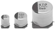 PANASONIC INDUSTRIAL DEVICES EEE-HC1A221P HC-V Series 10 V 220 uF 105°C 5 KHrs 8x10.2mm SMT Electrolytic Capacitor - 500 item(s)