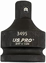 US PRO Impact Socket Adaptor 3/4 in Female to 1/2 in Male 3495 view 2
